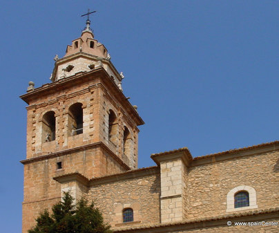 Iglesia de San Juan Bautista en Casas Ibáñez