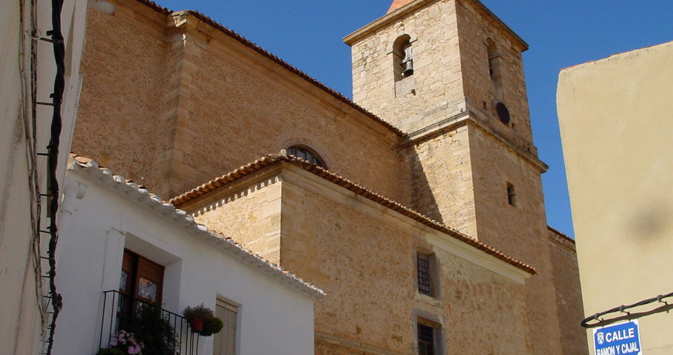 Iglesia de Santa Quiteria en Higueruela 