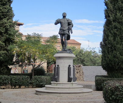 Estatua de Garcilaso de la Vega en Toledo