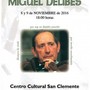 Homenaje a Miguel Delibes