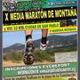 X MEDIA MARATÓN DE MONTAÑA/VIII 10KM/II MARCHA NÓRDICA CIUDAD DE SAN PABLO