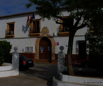 Fachada. Ayuntamiento de Barrax (Albacete)