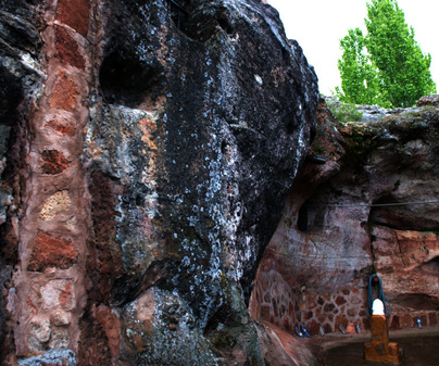La casa de Piedra en Alcolea del Pinar (Guadalajara)