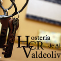 Cartel del Hotel Rural Hostería de Almagro Valdeolivo en Almagro (Ciudad Real)