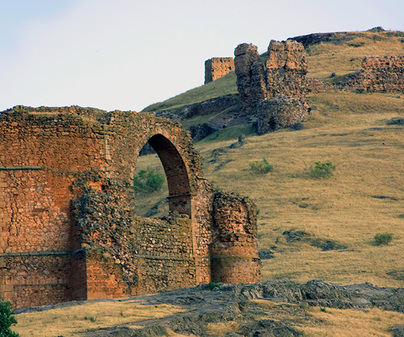 Castillo de Alcaraz: puerta de Castilla