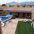 Casa Rural Abuela María, en Santa Quiteria (Alcoba, Ciudad Real). Patio