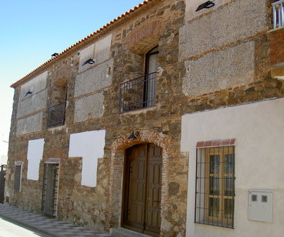 Casa Rural Hidalgo, en Corral de Calatrava (Ciudad Real). Fachada