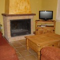 Chimenea. Casa rural Casas del herrero (fragua). Alcalá del Júcar (Albacete)