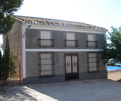 Fachada Casa rural Casas del Ro Helln (Albacete)