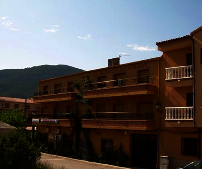 Vista exterior Albergue Rural Los Chorros Ripar (Albacete)