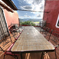Terraza en  Casa Rural El Vallejo de Jabalera II en Valle de Altomira (Cuenca)