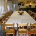 Gran mesa comedor de Casa Rural Gran Casona Rural de los Fer, en Valverde de Júcar (Cuenca)