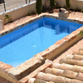 Piscina en Casa Rural Hoces del Batanejo en Sisante (Cuenca)