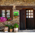 Fachada de Casa Rural La Melera en Gascueña de Bornova (Guadalajara)
