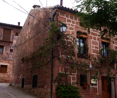 Fachada. Casa Rural Castillo de la Riba (Sigenza, Guadalajara)