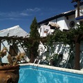 Piscina del Hostal La Casa de los Tres Cielos en Campo de Criptana (Ciudad Real)