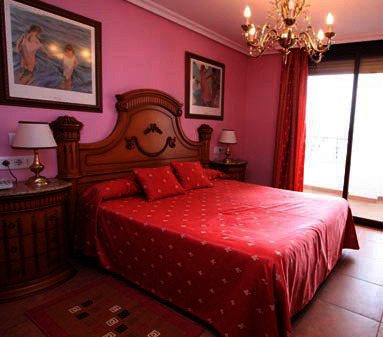 Habitacin del Hotel Flor de La Mancha, en La Roda (Albacete)