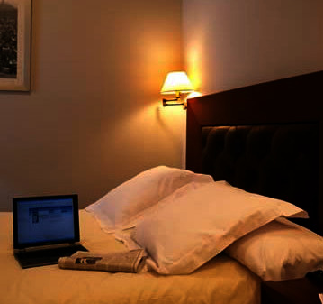 Habitacin del Hotel Juanito, en La Roda (Albacete)