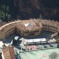 Vista panormica del Hotel Rural Felipe II, en Ayna (Albacete)