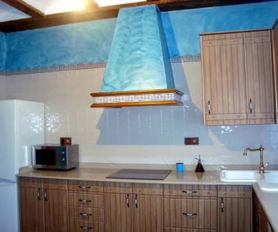 Cocina Apartamentos El Fresno