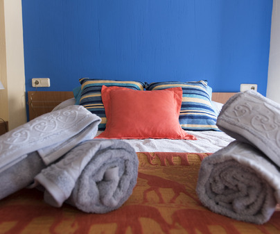 Apartamento turístico La Hoz, dormitorio