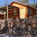 Vista general cabaña Cabañas-Camping Sierra Peñascosa en Peñascosa (Albacete)