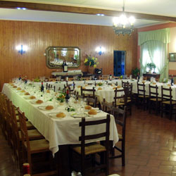 Restaurante La Granja, en Alcuneza (Guadalajara)