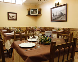 Restaurante El Prtico, en Socullamos (Ciudad Real)