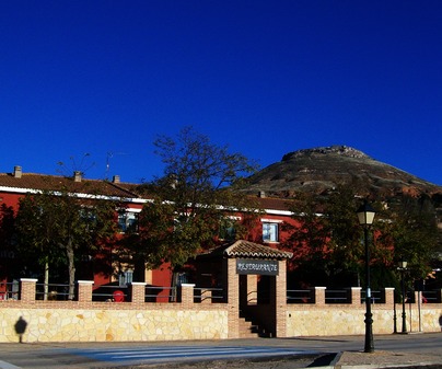 Fachada Restaurante La Posada de Rosa en Hita (Guadalajara)