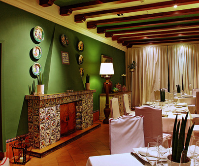 Restaurante Venta de Aires. Saln Verde