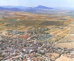 Nambroca, vista area